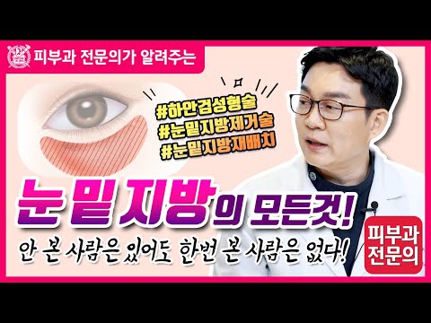 눈밑지방제거의 모든 것! (하안검성형술 vs 눈밑지방제거술 vs 눈밑지방재배치 비교 분석)