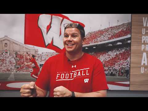 AJ Blazek Media Availability || Wisconsin Football || April 26, 2024