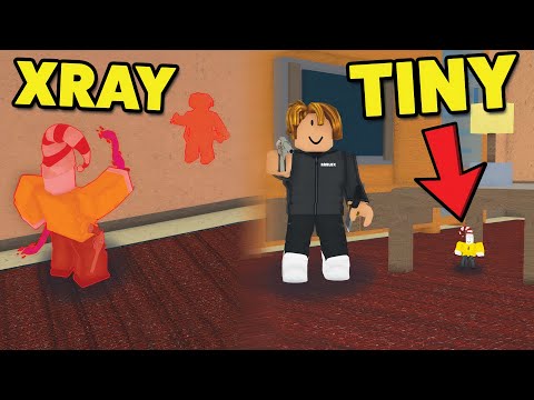 Using ADMIN COMMANDS in Roblox MM2 (Roblox Movie)