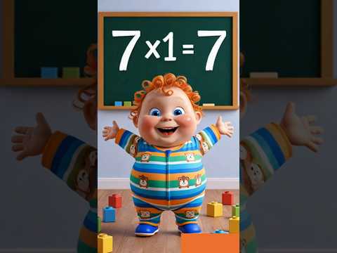 Learn the Table of 7 with Fun! 🎉 | Easy Math for Kids 👶