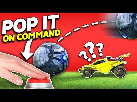 Rocket League, but I can POP THE BALL on command