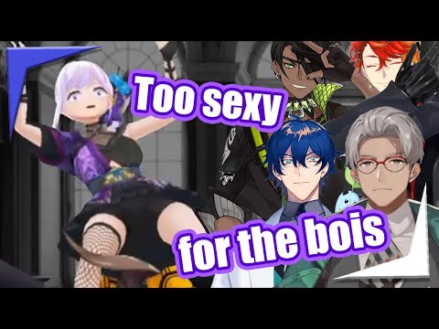 The bois VS Ruri-nee's lewd gesturings【Holostars Nijisanji EngSub】