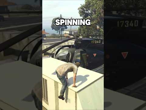 Main Character VS helicopter blades #shorts #grandtheftauto #gaming #gta #videogame #games