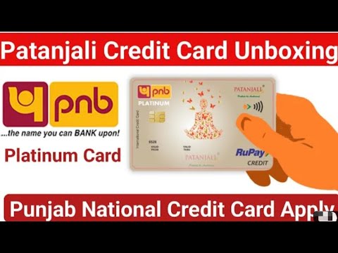 PNB Patanjali Credit Card Unboxing || Patanjali Credit Card💳