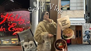 vlog｜韓国ひとり旅🇰🇷｜グルメ、美容、ショッピング行きたい所尽くした3日間🤍明洞，聖水，江南，漢江鎮etc