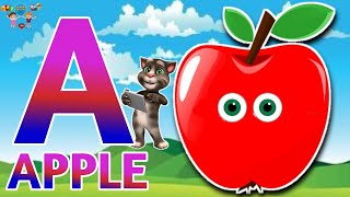 Phonics Song 2 with TWO Words in 3D - A For Airplane - ABC Alphabet Songs with Sounds for Children