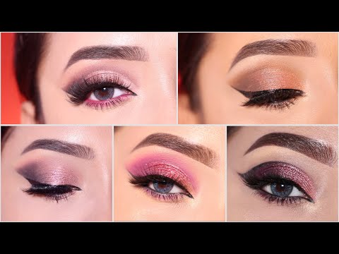 5 Best Simple Eyeshadow Look || Simple and Easy Eyeshadow Looks || Shilpa