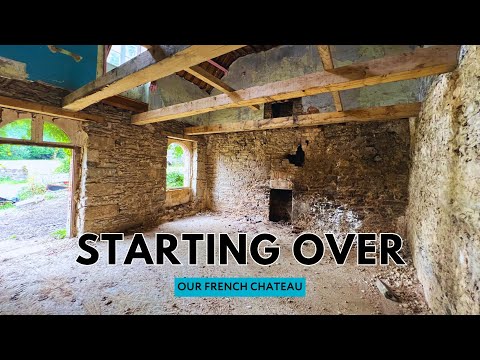 We Were Totally Unprepared: REBUILDING Our Chateau Cottage From Scratch