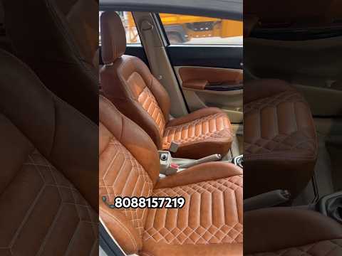 Best car seat cover design with bucket fitting 👌|best car seat cover shop #trendingshorts #luxury