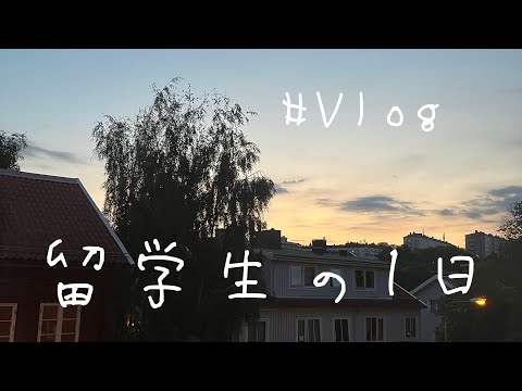 【日常Vlog】留学生の1日in スウェーデン🇸🇪| 授業がない日Ver.