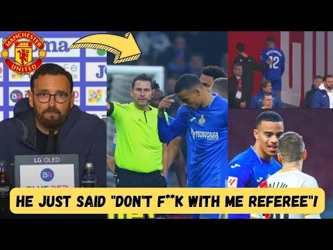 😳 Exposed! See What Mason Greenwood Said Before Been Given A Red Card