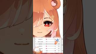 🍯 eye rigging! #live2d #vtuber