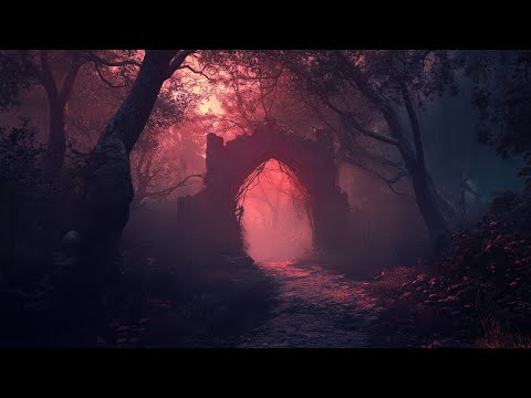 Relaxing Gothic Music – Woods of Crimson Foreboding | Dark, Mystery