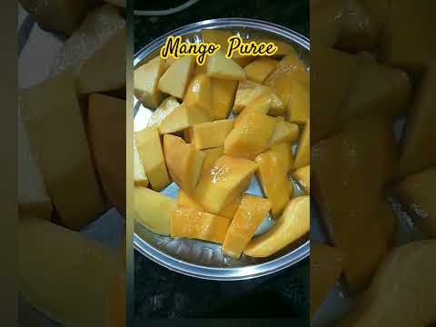 Mango Puree#viral#mangoes#puree#shikani#banginapalli