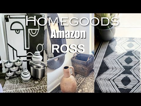 RETAIL THERAPY HAUL @ Homegoods, Ross, Amazon  Decor Pieces To Keep or Return?