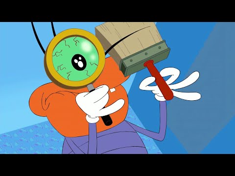 Oggy and the Cockroaches - Inspector Dee Dee (S04E37) BEST CARTOON COLLECTION | New Episodes in HD