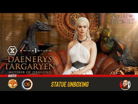 Prime 1 Daenerys Targaryen Mother of Dragons Statue Unboxing