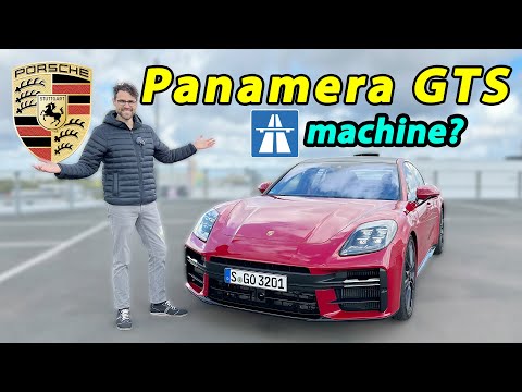 Meet me at the Autobahn: New 2025 Porsche Panamera GTS driving REVIEW