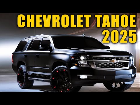 Chevrolet Tahoe 2025: A Bold Makeover You Need to See to Believe! #ChevyTahoe2025 #SUVKing #Chevy