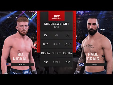 UFC 309 NICKAL VS CRAIG (SIM)