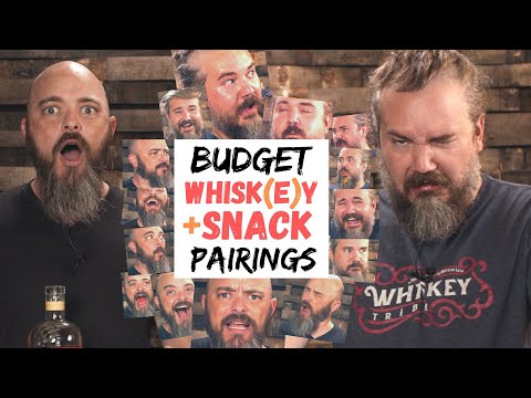 Budget Whiskey and Snack Pairings (I'm so sorry for the hair...)