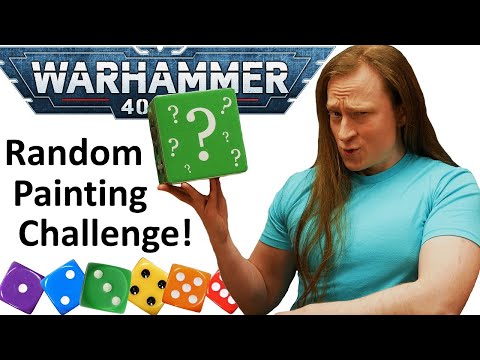 The Random Warhammer Mini Painting Competition! The New Goobertown Roulette.