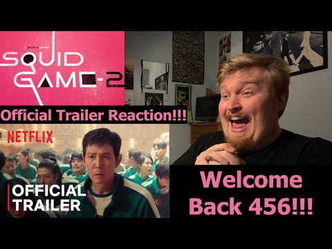 Welcome Back 456!!! Squid Game Season 2 Official Trailer Reaction!!!