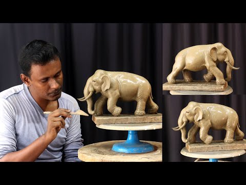 How to make clay Elephant very easy | mitti ka hathi banana | clay art animals