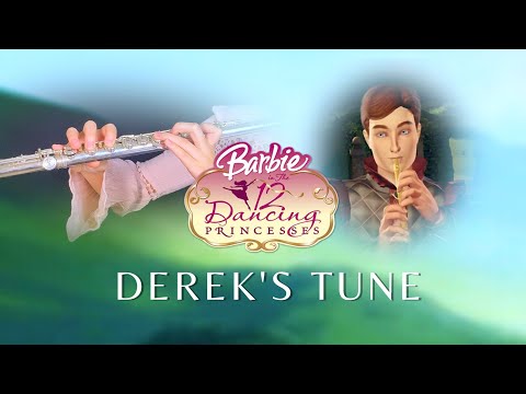 Derek’s Tune (Barbie 12 Dancing Princesses) - Flute Cover (w. Sheet Music & Scene)