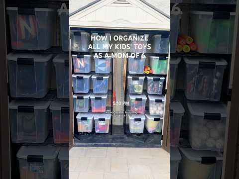 How I organize my kids’ toys as a mom of 6