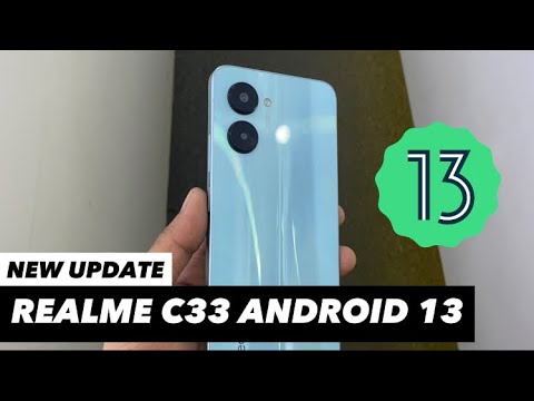 HOW TO UPDATE REALME C33 TO ANDROID 13