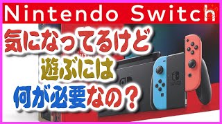 初心者向け【何が必要？】ニンテンドースイッチ 解説　Nintendo Switch　始め方