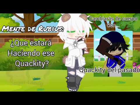 /Gacha Club\ Vas a cambiar de cuerpo |meme| •Rubius y Quackity• ⚠️Sangre⚠️ #Gachaclub