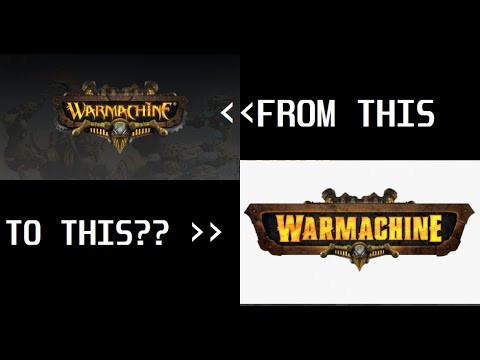 Steamforged Games shows off a new Warmachine Logo.. yay?