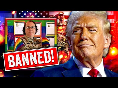 Trump to BAN TRANSGENDERS from Military as Wokeness IMPLODES!!!