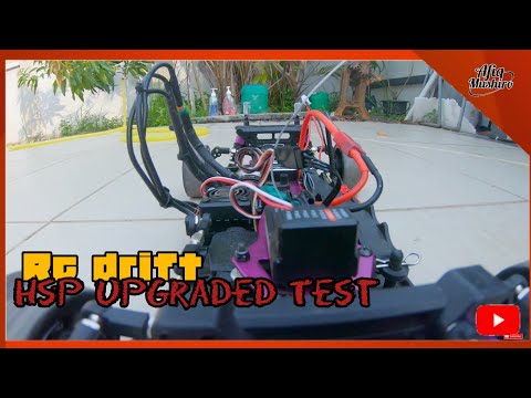 RC Drift | HSP Upgrade to Brushless Motor Test