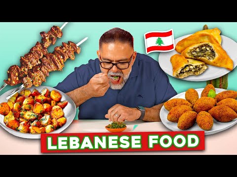 Mexican Dads Try Lebanese Food!