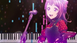 【バンドリ】ミライトレイン/ Poppin'Party ピアノ アレンジ 楽譜