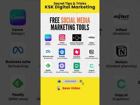 Free Social Media Marketing Tools #googleads #facebookads #shorts #instagramads