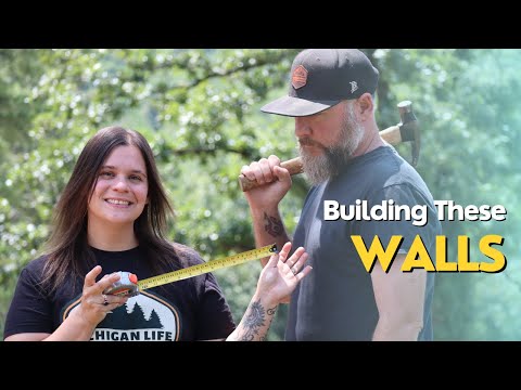 BUILDING these WALLS needed TO HAPPEN!  | New Skills | Shed To House Conversion