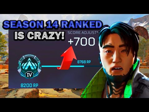 Apex Legends Season 14 Ranked is Crazy! (Crypto Main Gameplay)