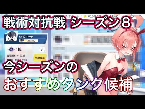 【ブルアカ】戦術対抗戦 シーズン8 今シーズンのおすすめタンク解説 ずんだもん音声字幕解説 biimシステム 【ブルーアーカイブ】#ブルアカ