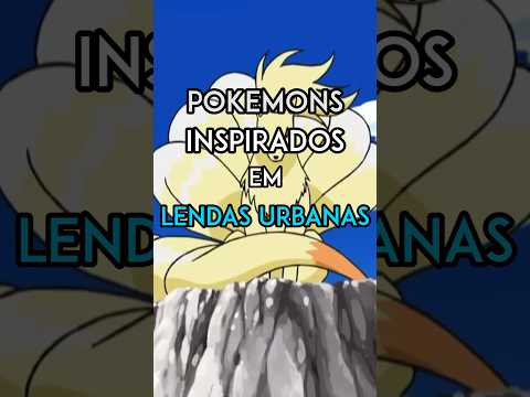 POKEMONS INSPIRADOS EM LENDAS URBANAS / MITOLOGIAS #shorts #pokemon #hooh #tornadus #ninetales