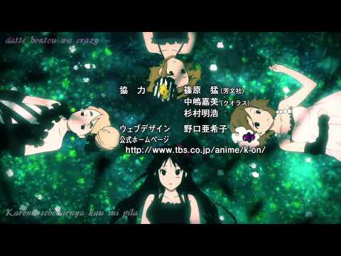 Ending K-On! Season 1 [Lirik + Terjemahan]