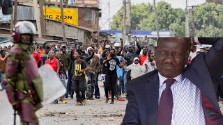 PRESIDENT RUTO PANICS AS GEN Z PROTEST ACROSS THE COUNTRY AGAINST ONGOING ABDUCTIONS