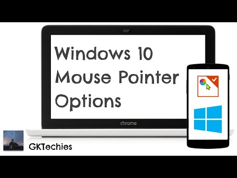 Windows 10 Mouse Pointer Options