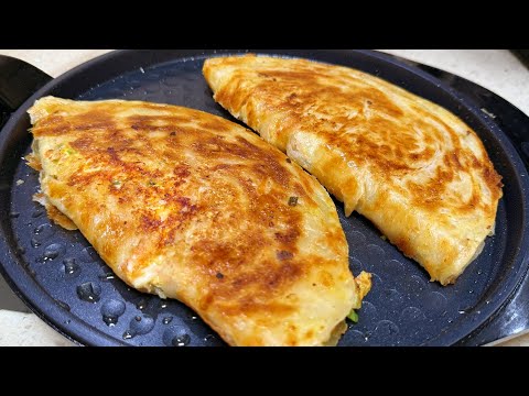 Cheesy Chicken Pancakes: Lazy Breakfast Made Easy ! No Knead, No Roll: Quick Chicken Cheese Pancakes