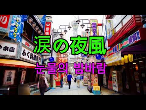 涙の夜風  (눈물의 밤바람)