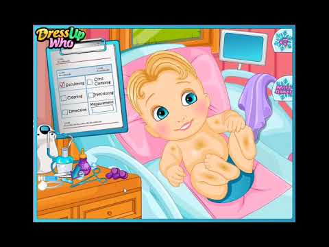 Frozen Elsa Gives Birth - Fun Educational Games