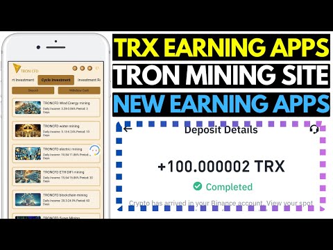 New TRX Mining Site | Free TRON Earning Apps in 2024 | Best TRON Investment Platform Today